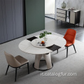 Commercio all&#39;ingrosso mobili da cucina tavolo da pranzo pieghevole in legno con 4 sedie